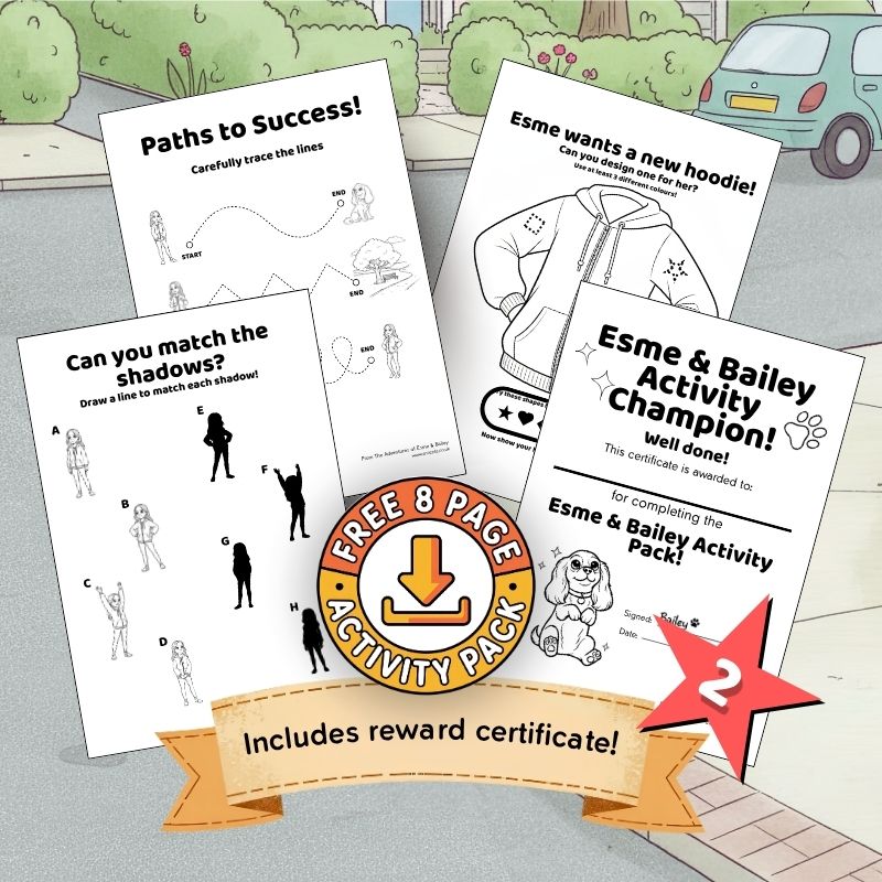 Preview of the Careful Crossing activity pack