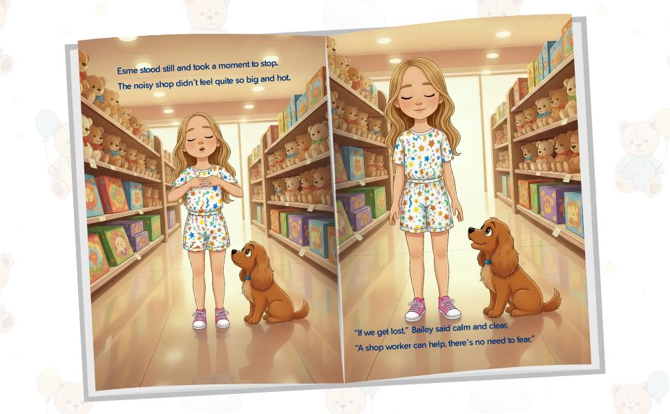 Interior spread from Lost in the Shop