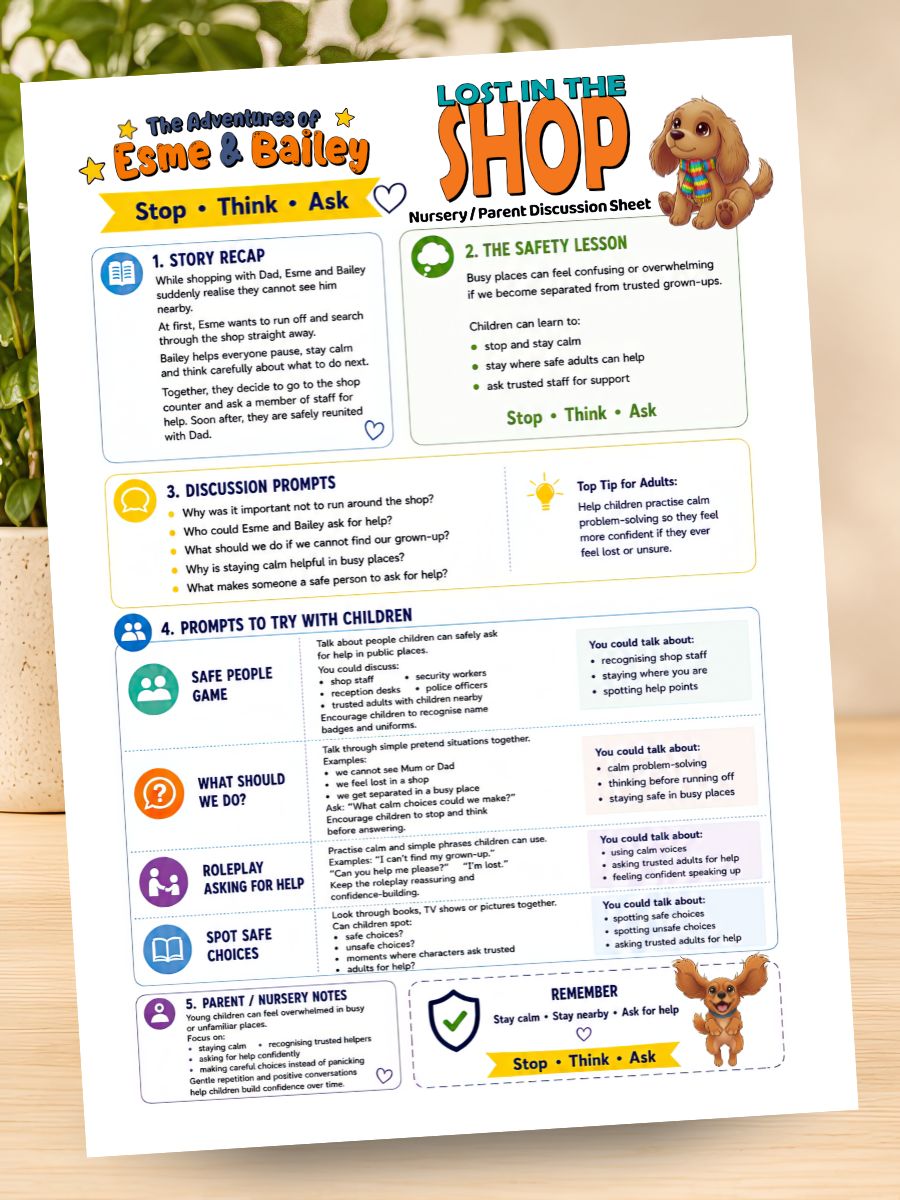 Preview of the A Friendly Hello nursery and parent discussion pack