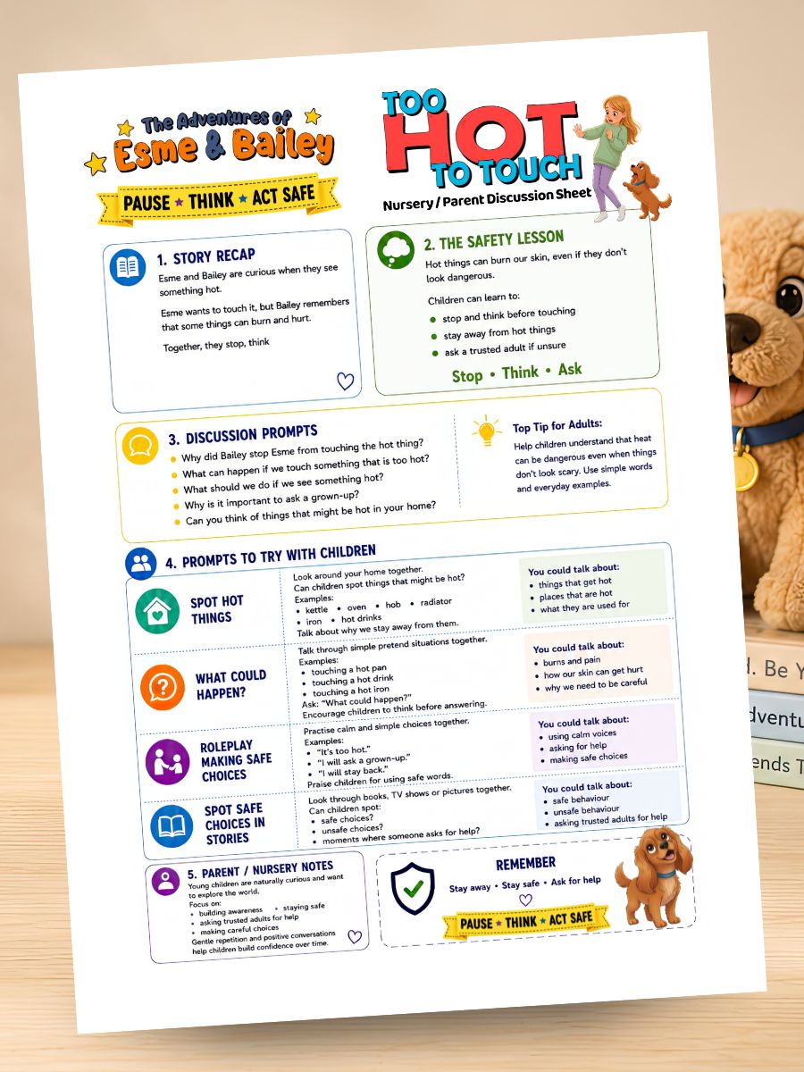 Preview of the A Friendly Hello nursery and parent discussion pack